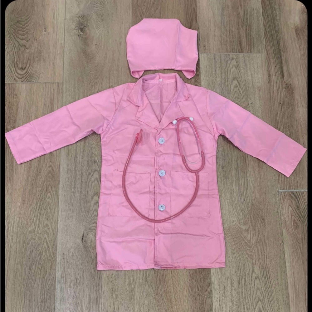Dr. Nurse Dress up Costume size 3-5 year olds